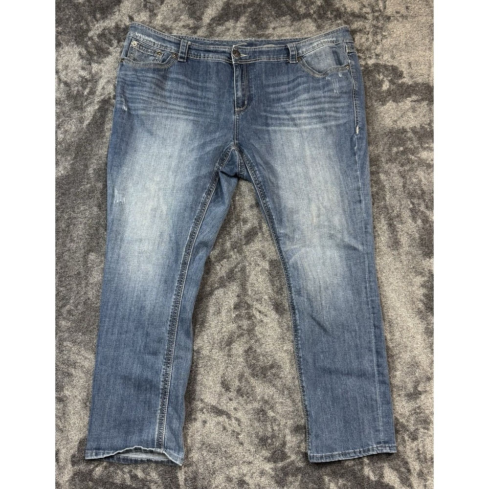 Seven7 Women's Jeans Classic Straight Denim Size 24 Inseam